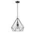 Pendant Luminaire In Matt Black LL00148